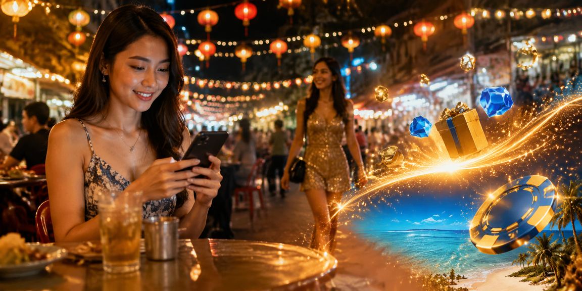Pengguna Kuala Lumpur menikmati hiburan kasino dalam talian di telefon xhtab4